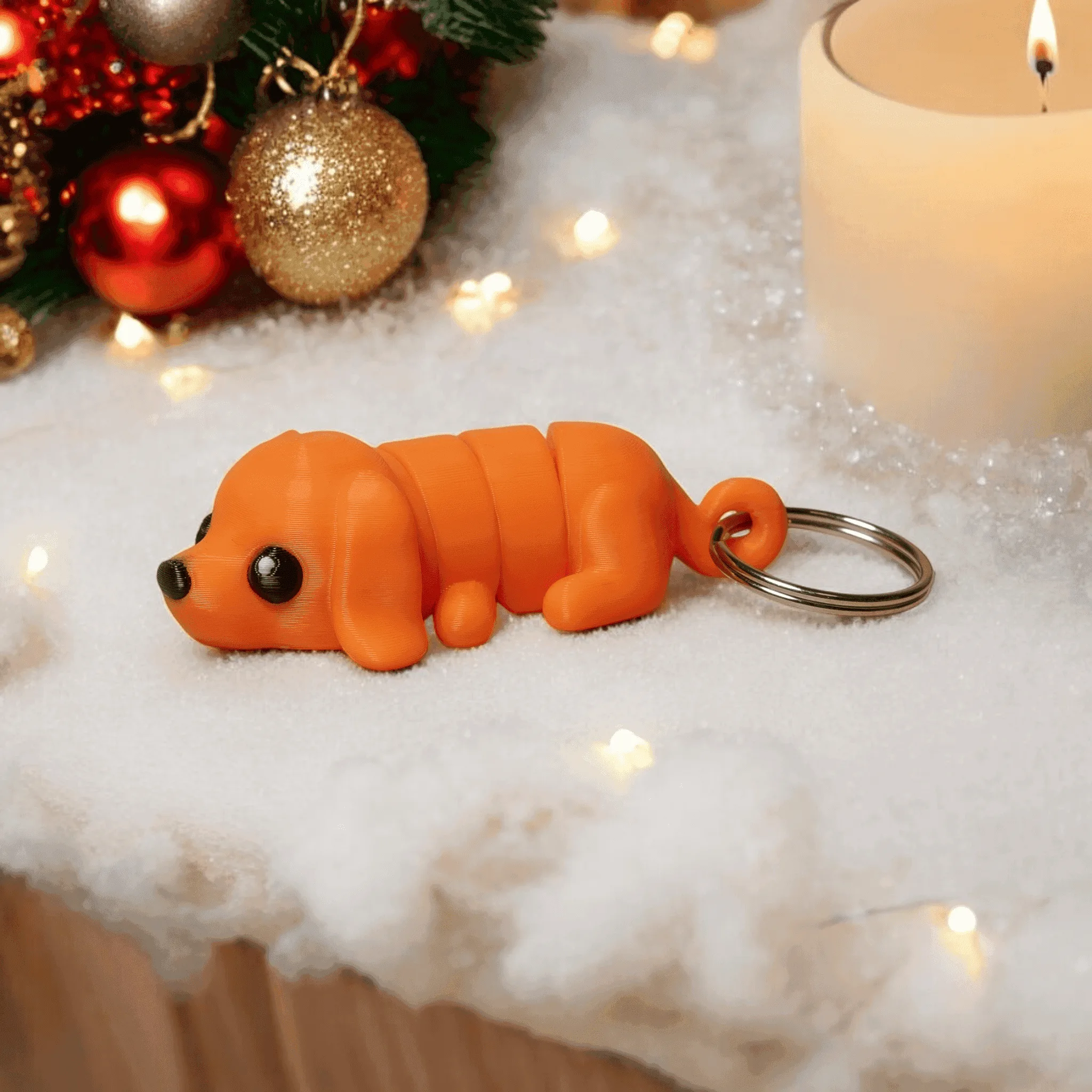 Kutyus 3D kulcstartó